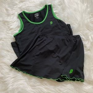 Tennis Skirt & Top Set, Prince small